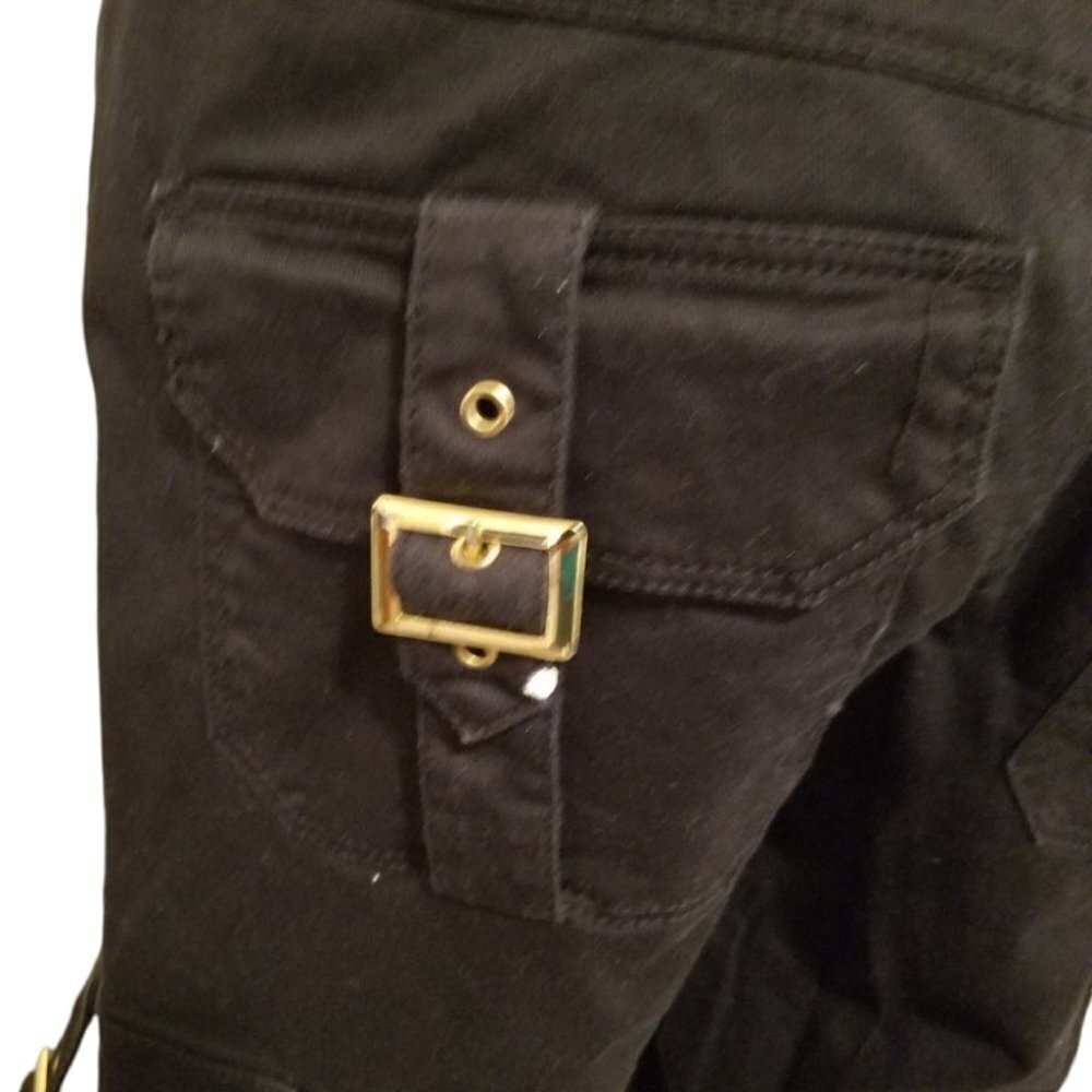 Black Capri Shorts by Fabulosity - Picture 2 of 10